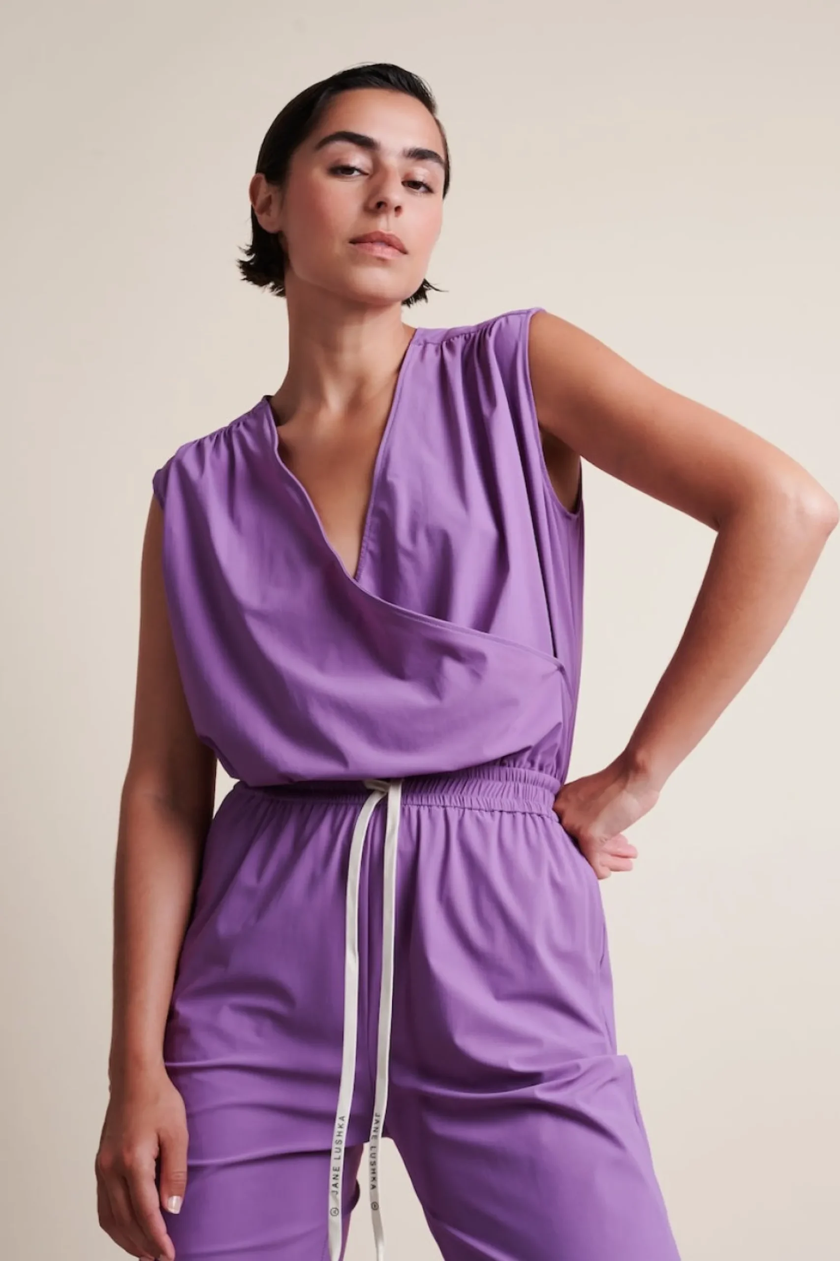 David Jumpsuit Technical Jersey