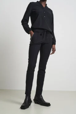 Pants Emma-Straight Leg Fit Technical Jersey