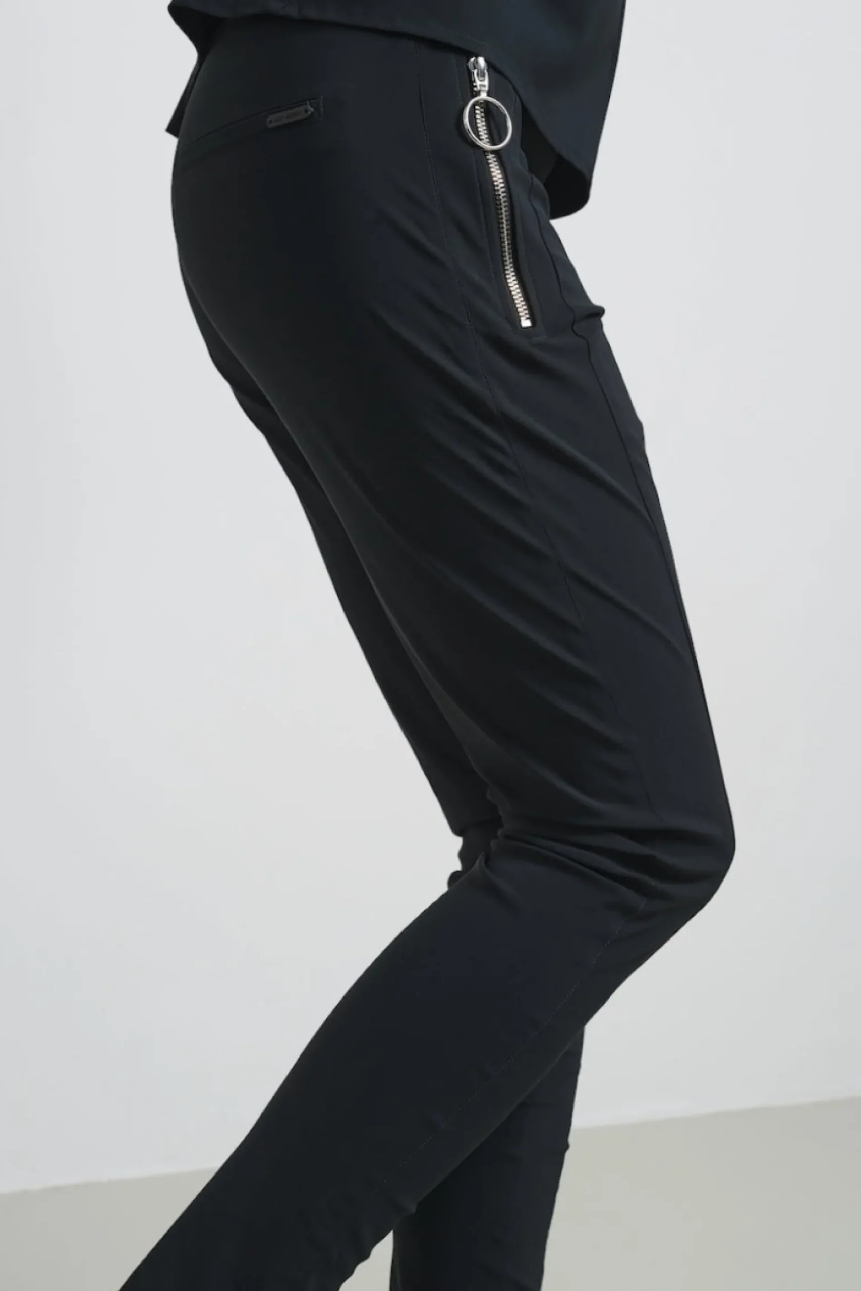 Pants Emma-Straight Leg Fit Technical Jersey