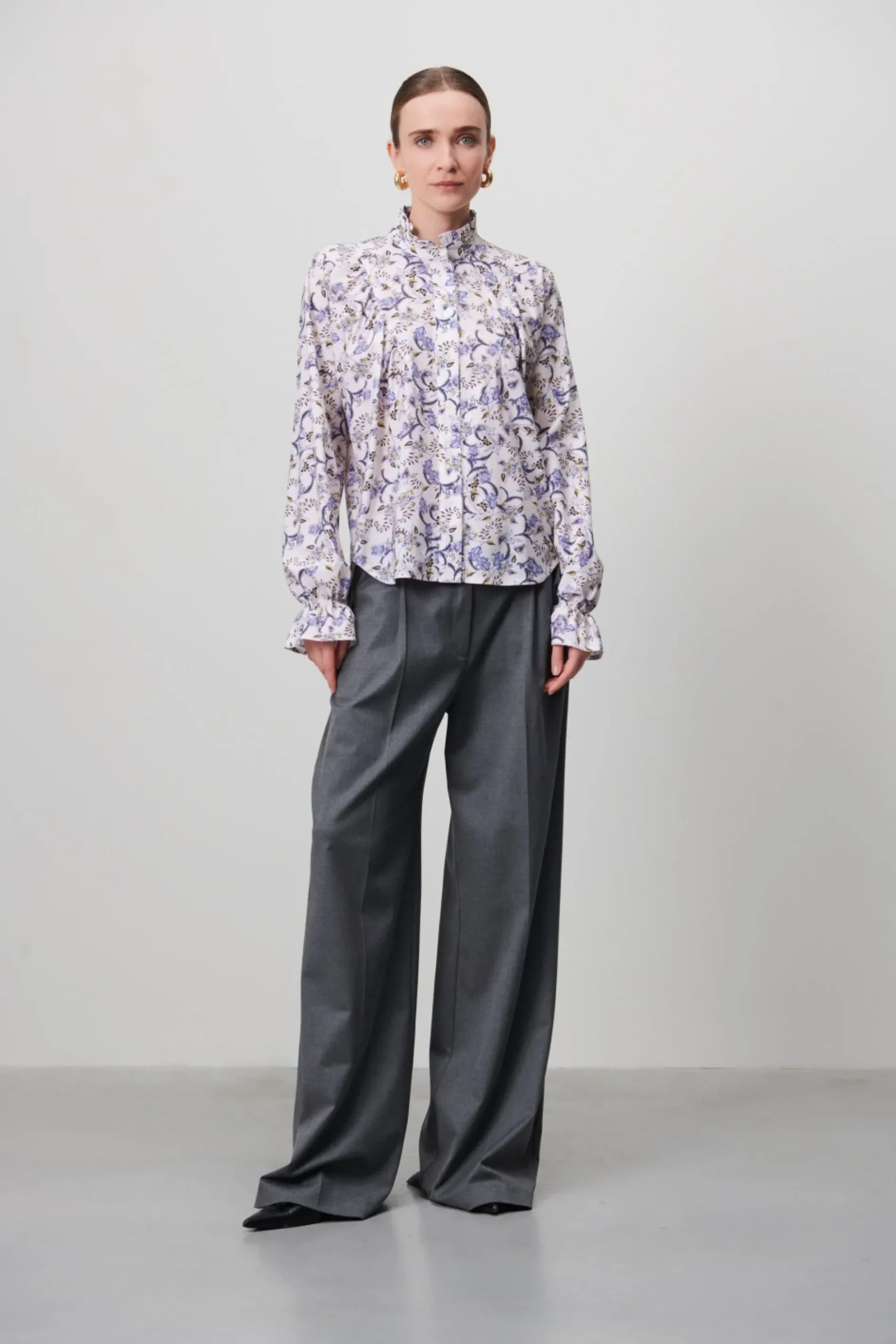 Roberta Blouse Technical Jersey