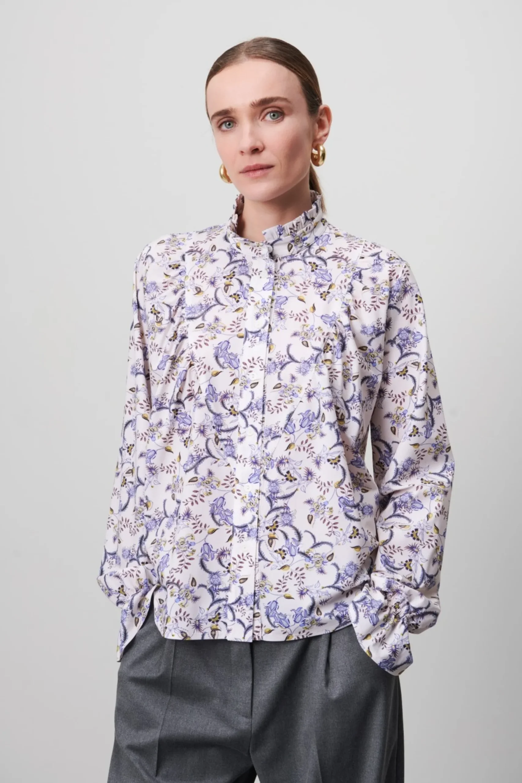 Roberta Blouse Technical Jersey