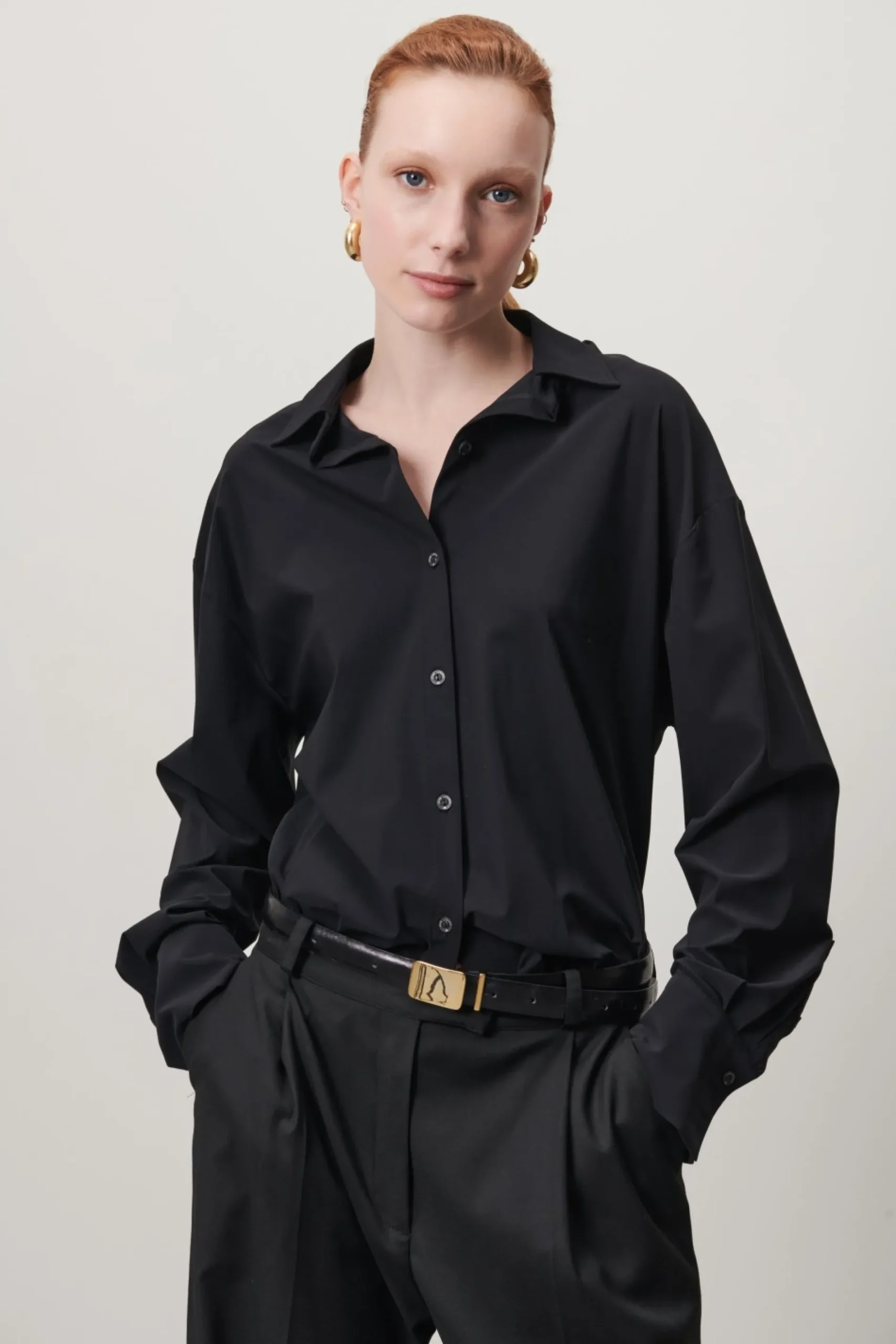 Sally Blouse Technical Jersey
