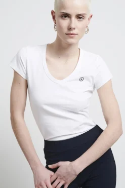 T Shirt V Neck Easy Wear Organic Cotton