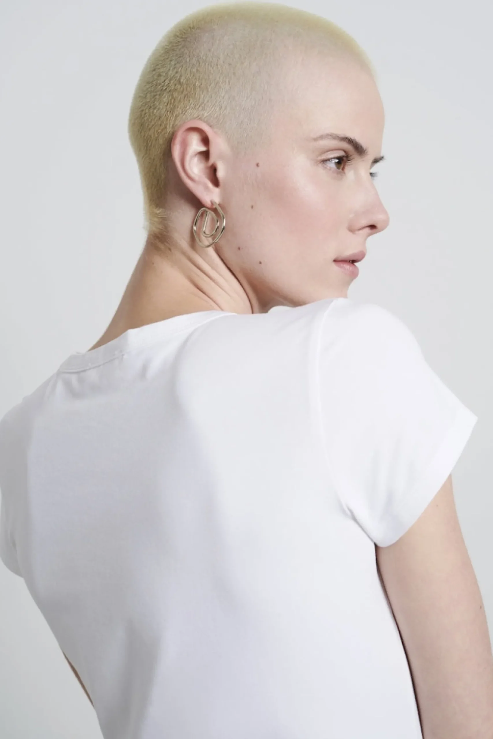T Shirt V Neck Easy Wear Organic Cotton